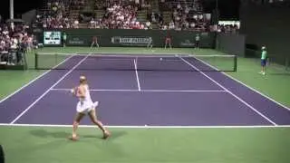 [15] Sabine Lisicki vs. Aleksandra Wozniak - 2014 BNP Paribas Open
