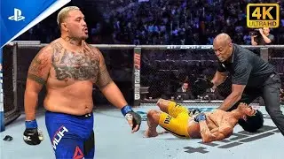 Bruce Lee vs. Mark Hunt - EA Sports UFC 3 - Epic Fight 🔥🐲