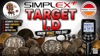 Target I.D and Tones/Nokta Makro Simplex/Metal Detecting UK