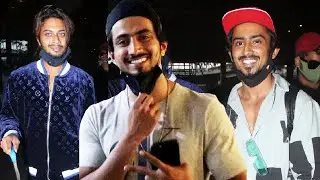 'LPK' - LOVE PASSION KARMA | Adnaan Shaikh,Hasnain Khan Talks About Upcoming Song Snapped At Airport