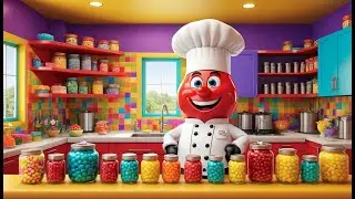Do You Know the Jelly Bean Chef? | Fun Jelly Bean Song for Kids | Sweet Treat Nursery Rhyme