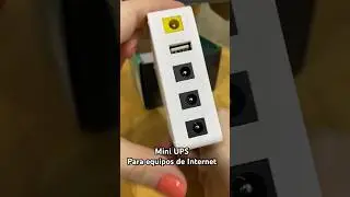 Mini UPS para equipos de Internet 🛜 No te quedes sin conexi&oacute;n cuando hay corte el&eacute;ctrico⚡