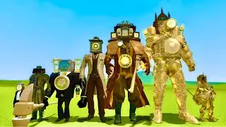 EVOLUTION OF ALL VERSIONS CLOCK TV MAN! - Skibidi Toilet In Garry's Mod