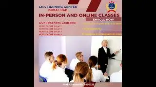 Advance Your Teaching Career with NCFE CACHE Courses at CNA Training Center in Dubai #careergrowth
