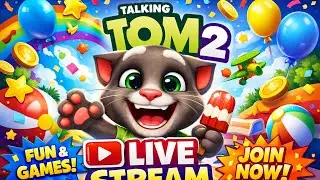 🐱 Talking Tom 2 LIVE &ndash; Laugh, Play & Enjoy with Tom! 🎉.