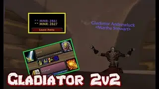 We Beat A 3K R1 WarPal for Gladiator!! - Wotlk Arena S5 Disc Priest Rogue