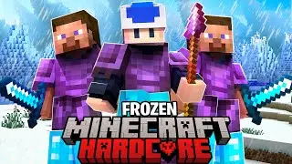 100 Players Simulate Minecraft's FROZEN Hunger Games...