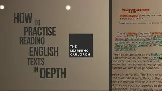 How to Practise Reading English Texts in Depth