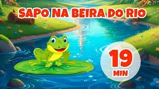 Sapo na Beira do Rio - Brincadeiras e Dan&ccedil;as Malucas em 19 min com a Mille