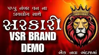 VSR Brand X Sarkari Demo X Pappu No.1 Dialogue DJMAHENDRAVAGHELA | New High Gain Demo