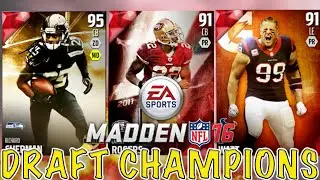 BEST DEFENSE EVER SEEN!! - Madden 16 Draft Champions