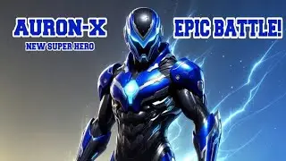 AURON-X vs NECROS | New Superhero Story | Epic Battle | Urdu Action Story
