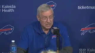 LIVE: Bills address McDermott's firing