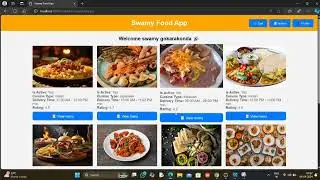 food delivery app demo