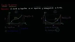 Función biyectiva explicacion y ejemplos