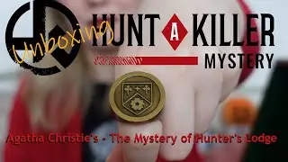 Hunt A Killer - Unboxing - Agatha Christie's The Mystery of Hunter's Lodge