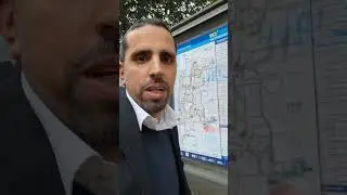 Bus Map Travel at Tel Aviv city