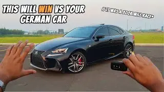 Lexus IS300 2019 F-Sport || Recenzja z perspektywy pierwszej osoby || Jazda pr&oacute;bna || Szczeg&oacute;łowy...