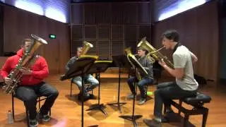 Sydney Ophicleide Quartet plays Mendelssohn/Telemann