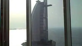 Jumeirah Beach Hotel's Glass Elevator