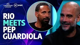 Rio Ferdinand Meets Pep Guardiola | What Would A Champions League Win Mean To Manchester City?