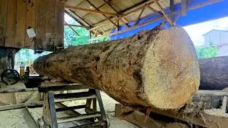 Exceptional skills sawing heavy and hard wood to make 5&times;10 size