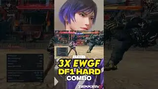 Tekken 8 Reina 3X EWGF DF1 Hard Combo