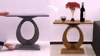Unique Ideas - DIY Technique Cement Coffee Table - Handmade Ideas From Cement To Decorate