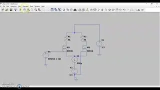 Differential Amplifier -LTspice