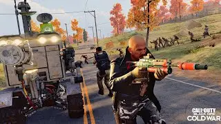 ЗОМБИ НАШЕСТВИЕ ЭВАКУАЦИЯ НА 10 ВОЛНЕ СОЛО COLD WAR WAR OUTBREAK 10 SOLO EXFIL
