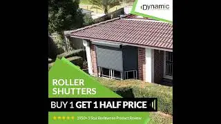 Roller Shutters Sale - Buy 1 Get 1 Half Price