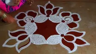Margazhi masam special 🌹 3*2 2026 newyear  🌹rangoli kolam designs🌹deepam diya muggulu