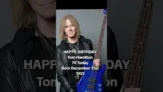 Том Гамильтон, с днем ​​рождения, Aerosmith! #новости #короткометражки #музыка