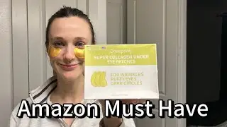 These Under Eye Patches Are an Amazon Must Have for Self Care #ad