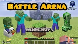 Minecraft Battle Arena Challenge - Who Will Survive?