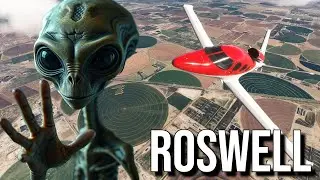 I Went to Roswell in Microsoft Flight Simulator 2024