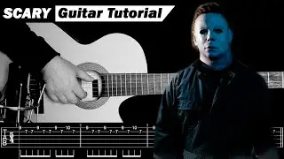 Halloween Theme (Main Theme) &mdash; Scary Guitar Tutorial + TABS +