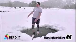 Ultimate Man vs Soccer ball test. Knuckle-It Pro Black vs NorwegianKickerz