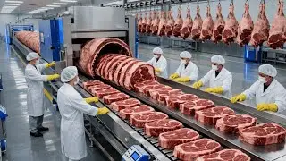 Inside the Cow Factory 🐄🔥  How McDonald’s Makes 68 MILLION Burgers Every Day