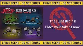 Turn Your Space Into a Crime Scene &ndash; Crimson Clues Hunt Starts May 22!