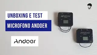 Unboxing e recensione microfono wireless Andoer