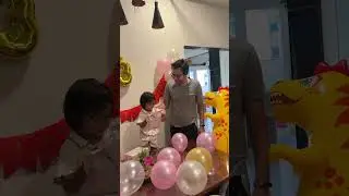 Happy birthday my mini-me #glamwithme #minivlog #birthdaycelebration #food