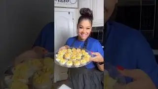 The BEST Deviled Egg Recipe! Aka &ldquo;Angel eggs&rdquo; #boiledeggs