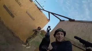 Lasertag Warsaw Open game GoPro POV by Shved