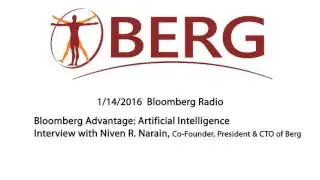 The Bloomberg Advantage: Artificial Intelligence