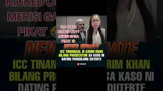 ICC Chief Karim Khan nasipa na bilang prosecutor ni Tatay Digong? Merisi. 