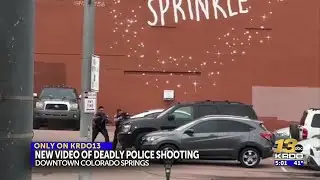 WATCH: New video shows deadly police shooting in downtown Colorado Springs
