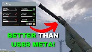 Best Gunsmith for the new Sten! | CODM 