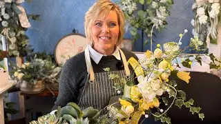Master floral design silk arrangements 