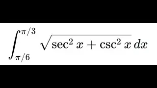 #15 Awesome trig integral